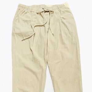 OAK + FORT Tappered Pant with Drawstring Waist